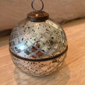 Ornament Glass Candle